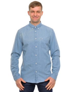 WRANGLER koszula L/S 1PKT BUTTON DOWN _ L 40