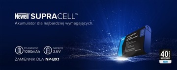 Akumulator bateria Newell SupraCell Protect zamiennik NP-BX1 do Sony