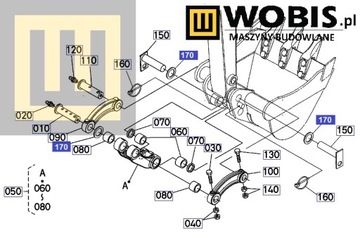 Podkładka DYSTANSOWA SWORZNIA Kubota - 6972866370