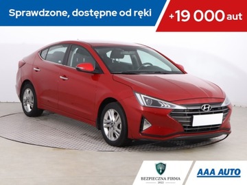 Hyundai Elantra VI Sedan 1.6 MPI 128KM 2019 Hyundai Elantra 1.6 CVVT, Salon Polska