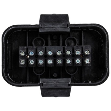 Коробка герметичная электрическая 8 PIN, черная