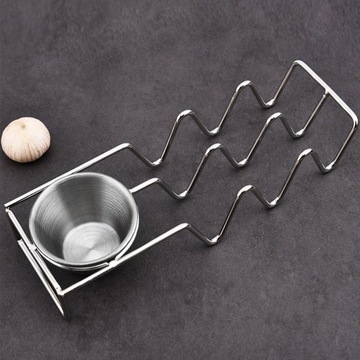 Держатель для тако и чашка для салата, 3 решетки