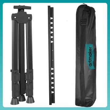 Zestaw Do Malowania Malarski Artystyczny Sztaluga Farby Płótna Dla Dzieci