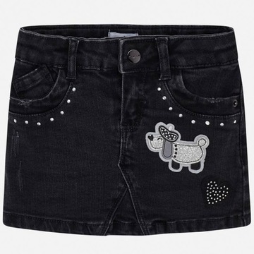 BUTELKOWA ZIELEŃ Z GRANATM - SPÓDNICZKA WZÓR 4910 MAYORAL 116 cm