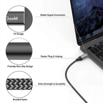 USB C — Displayport 3 м / USB Type C — кабель DP