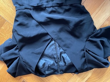 Sukienka bufki Vero moda czarna 36 S vintage