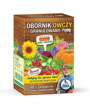OBORNIK OWCZY EKO NAWÓZ ORGANICZNY FLOROVIT 1l