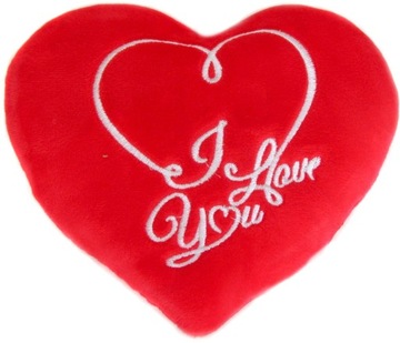 Poduszka Serce I Love You - 30cm WALENTYNKI