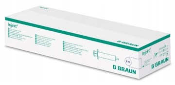 Strzykawki iniekcyjne Braun 2 ml 100 szt.