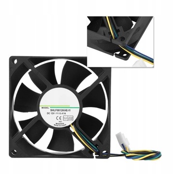 12V0.41A Вентилятор охлаждения компьютера с ШИМ