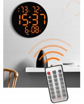 ZEGAR ELEKTRONICZNY BUDZIK ALARM ZEGAREK STOJĄCY