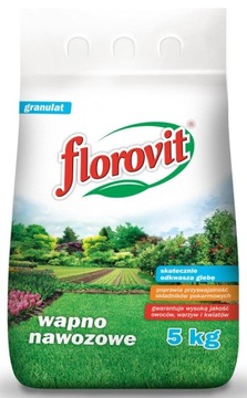 Florovit Wapno Nawozowe Granulowane Worek 5kg