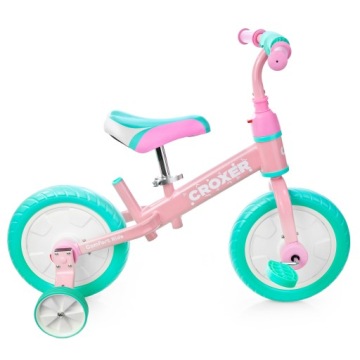 Беговел 2в1 Croxer Duos мятно-розовый