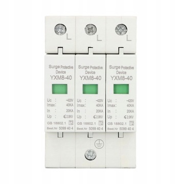 Urządzenie przeciwprzepięciowe 3P 40KA 420V