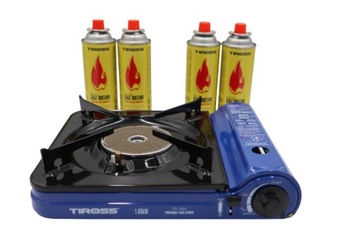 KUCHENKA CERAMICZNA TURYSTYCZNA TS-264 + 4 NABOJE