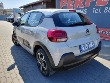 Citroen C3 III VAN 1.2 PureTech 82KM 2021 Citroen C3 Klimatronik Navi Tempomat Asystent pasa 1.2 Benzyna 82KM, zdjęcie 3