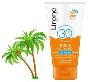 LIRENE KIDS ochronny krem do twarzy SPF 30 dla dzieci 50ml