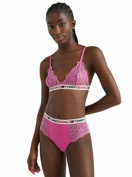 TOMMY HILFIGER MAJTKI DAMSKIE HW BIKINI RÓŻOWE M