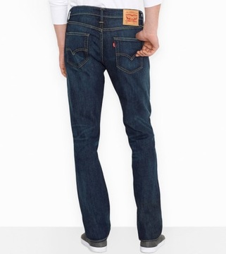 156 LEVI'S 511 SPODNIE JEANSY MĘSKIE W31/L30