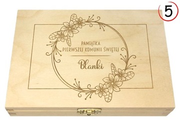 ПОДАРОЧНАЯ КОРОБКА ДЛЯ СВЯТОГО ПРИЧАСТИЯ, КРЕЩЕНИЯ, ДЕНЕГ, ГРАВИРОВКИ УКРАШЕНИЙ