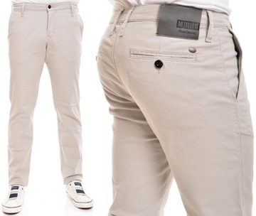 MUSTANG spodnie 273 beige BRINKLEY CHINO W33 L34