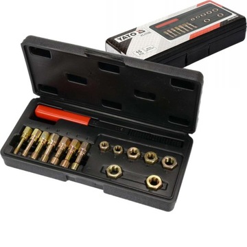 НАБОР ПЛАСТИН YATO ДЛЯ РЕМОНТА РЕЗЬБЫ НА ВИНТАХ И ГАЙКАХ YT-17705