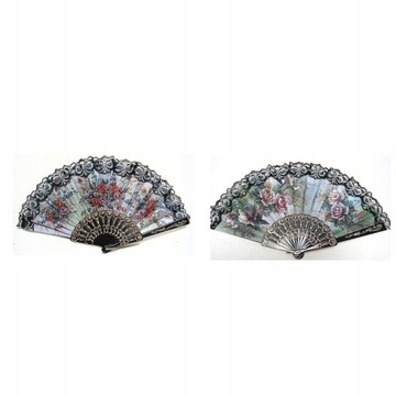 Spanish Style Hand Fan Decorative Design
