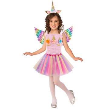 КОСТЮМ ВОЛШЕБНОГО ЕДИНОРОГА ПАТКА С РОГОМ ВЕРХНИЕ КРЫЛЬЯ