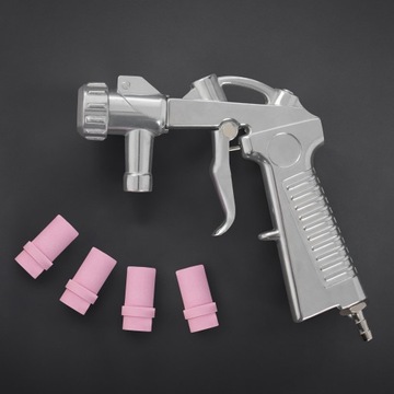 PISTOLET DO PIASKOWANIA + 4 DYSZE PIASKARKA Farys