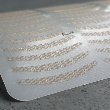 Tasiemka Do Powiek Modelująca Opadające Powieki Wodna Szeroka Wąska 720 szt