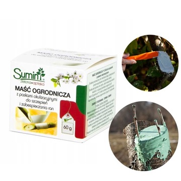 MAŚĆ OGRODNICZA PASTA DO SZCZEPIEŃ CIĘCIA ZABEZPIECZA RANY DRZEW + PASKI