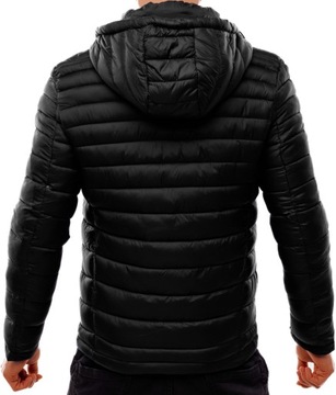 Мужская временная стеганая куртка качественная капота