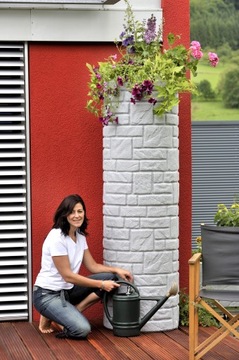 БАК ДЛЯ ДОЖДЕВОЙ ВОДЫ ARCADO 460 Л ЧЕРНЫЙ ГРАНИТ