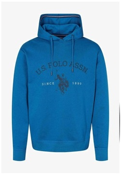 MĘSKA NIEBIESKA BLUZA U.S POLO ASSN. R. S