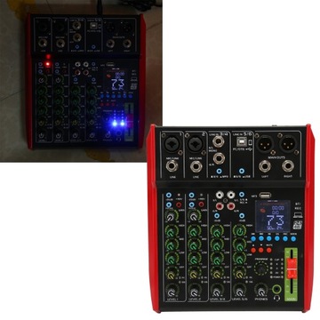 6-КАНАЛЬНЫЙ USB-МУЗЫКАЛЬНЫЙ МИКШЕР DSP