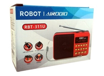 МИНИ ПОРТАТИВНАЯ РАДИО КАРМАННАЯ РАДИО С БАТАРЕЕЙ Цвета JOC