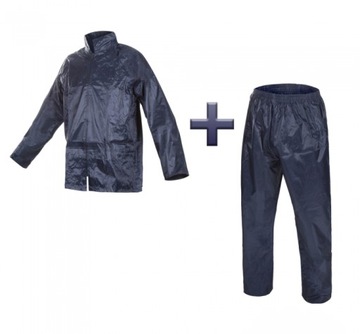 KOMPLET PRZECIWDESZCZOWY spodnie kurtka NYLON r M