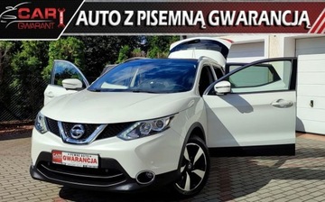 Nissan Qashqai II Crossover 1.2 DIG-T 115KM 2017 Nissan Qashqai Filmik VIDEO 1,2 Benzyna Kamery 360 Navi Panoramadach BIALA