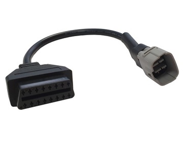 Adapter z OBD2 na wtyk Suzuki 6 pin do motocykli