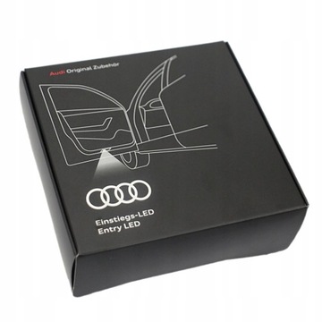 PROJEKTORY LAMPKI DO DRZWI LED AUDI RINGS