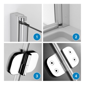 Parawan nawannowy dwuczęściowy 110 P satynowe