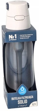 БУТЫЛКА С ТВЕРДЫМ ФИЛЬТРОМ SOLID DAFI 0,7 Л ДЖИНСЫ + КАРТРИДЖ