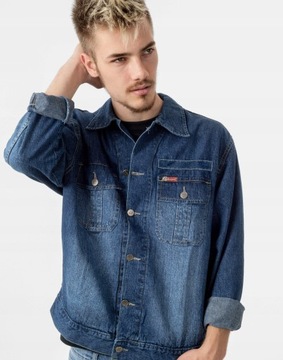 Kurtka Katana Bluza Męska Jeansowa Jupa J97-4 r XL