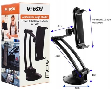 Держатель планшета на лобовое стекло автомобиля