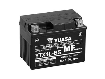AKUMULATOR AGM Yuasa 12V YTX4L-BS 3AH SKUTER ZIPP