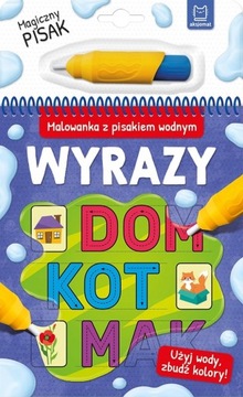 MALOWANKA PISAKIEM WODNYM WYRAZY MAGICZNY PISAK