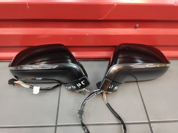 AUDI A7 4G FACELIFT 4G8 S-LINE ZRCÁTKO LEVÉ 10 PIN LY9B ORIGINÁLNÍ