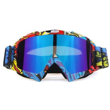 Gogle motocyklowe Okulary wyścigowe Dirt Bike