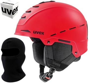 Kask narciarski UVEX LEGEND 52-55cm red mat