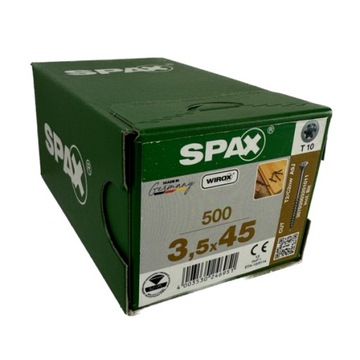 Wkręty do podłóg z litego drewna 3,5x45mm SPAX do płyt podłogowych 500szt